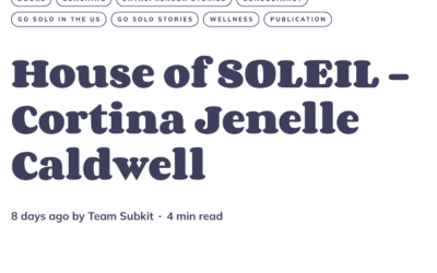 Go Solo Featuring House of SOLEIL + Cortina Jenelle!